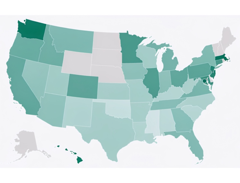 Épargne-retraite moyenne par État : où les Américains épargnent-ils le plus – et le moins ?