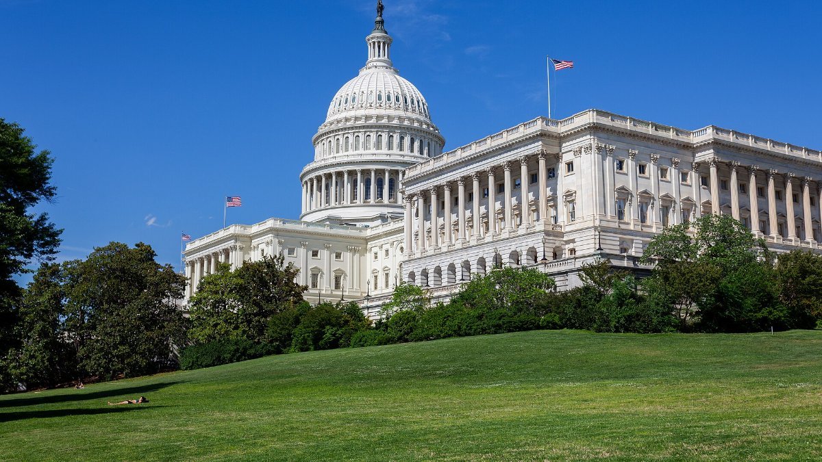 Extérieur du Capitole des États-Unis à Washington