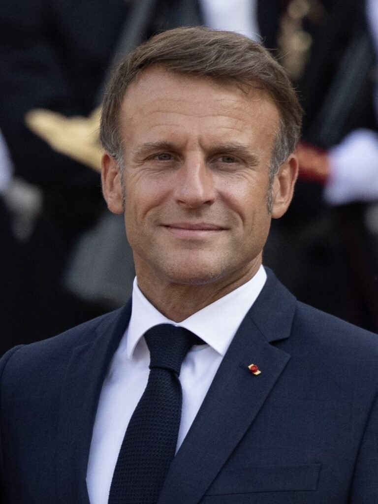 Emmanuel Macron, président de la République française