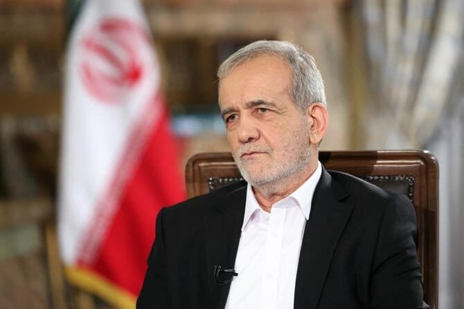 Massoud Pezeshkian, président de l'Iran