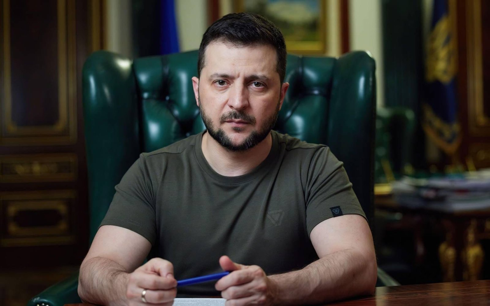 Volodymyr Zelensky, président de l'Ukraine