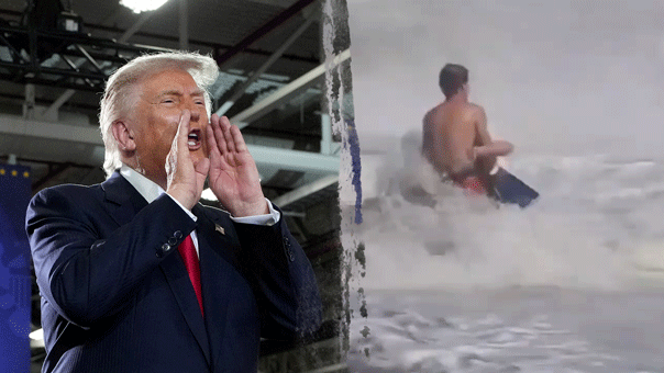 Trump dit que le jeune sauveteur héroïque qui a sauvé un garçon des vagues imposantes mérite les honneurs de la Maison Blanche
