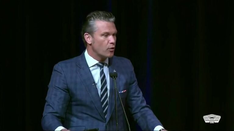 Seconde. À propos de War Pete Hegseth : « Depuis plus d’un an, aucun clandestin n’a traversé notre frontière.