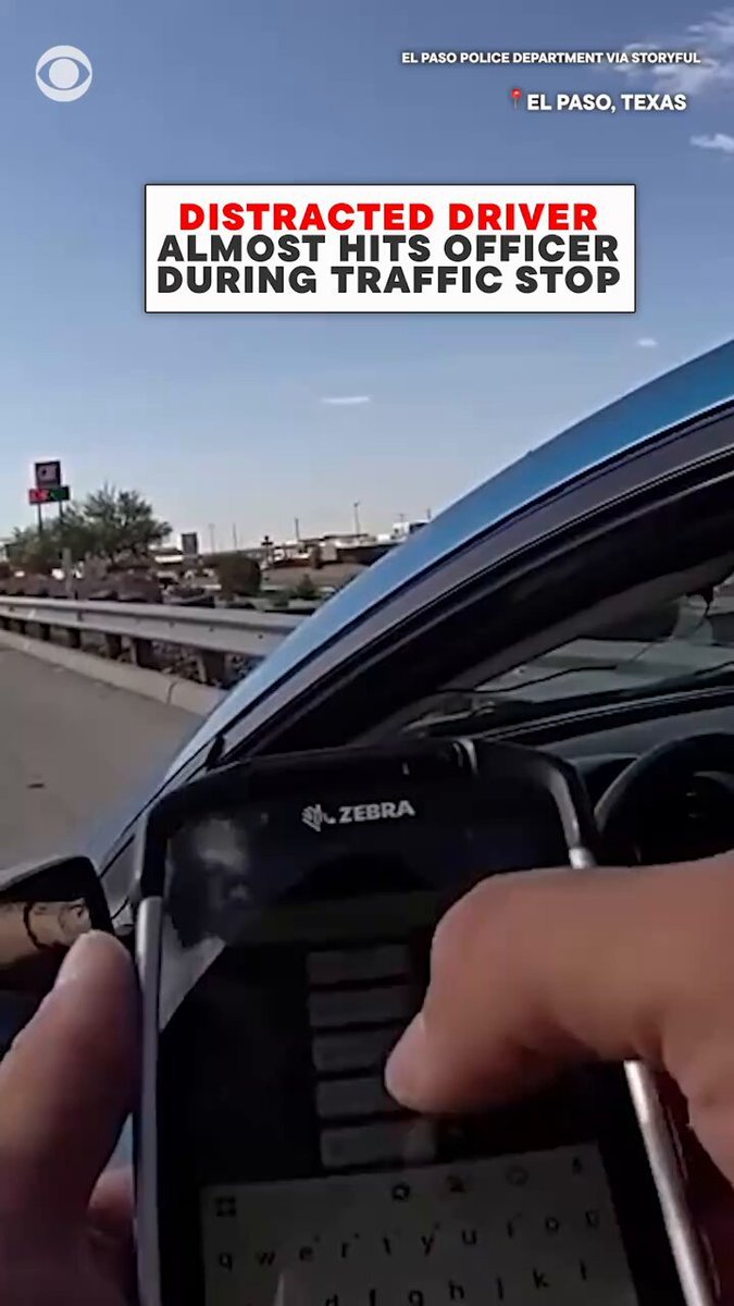 À El Paso, un conducteur distrait a percuté un véhicule lors d'un contrôle routier après avoir raté de peu…