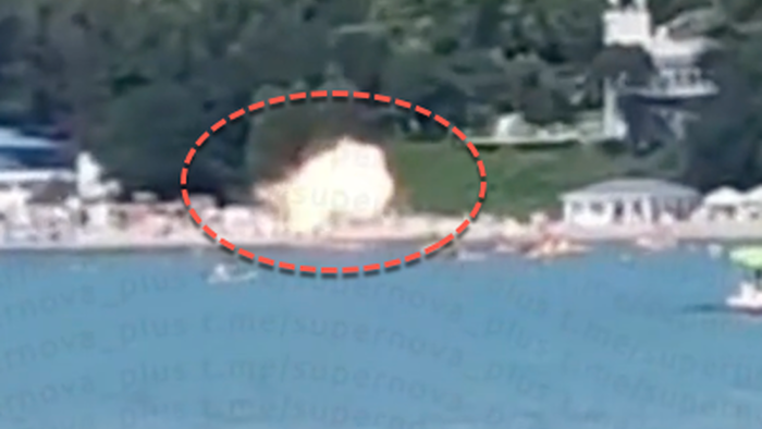 Un drone kamikaze percute une plage russe bondée de la mer Noire, tuant 3 personnes