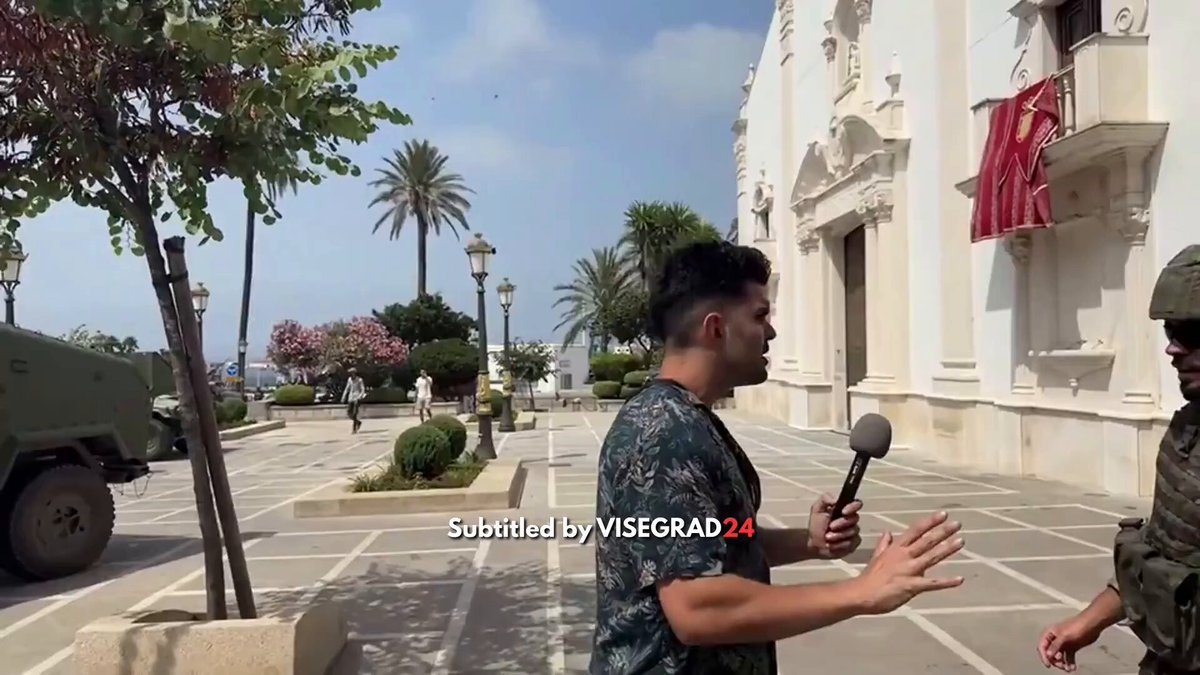 🇪🇸 Un soldat espagnol à Ceuta a déclaré qu'ils avaient désormais pour ordre uniquement de diriger les…