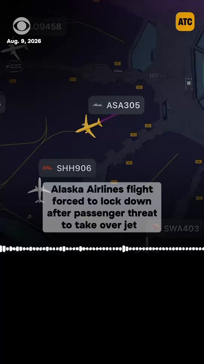 Un vol d'Alaska Airlines reliant Miami à Seattle a été temporairement bloqué et les passagers ont débarqué…