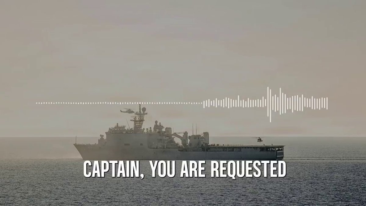 Le Commandement central des États-Unis (CENTCOM) a publié l'audio de l'USS Comstock (LSD-45) hélant un…