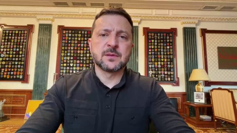 Président ukrainien Zelensky : Il y a eu un rapport du Service de renseignement extérieur de l'Ukraine…