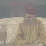 Lors d'une cérémonie Mawlid devant le roi Mohammed VI, le ministre marocain des Affaires religieuses Ahmed…