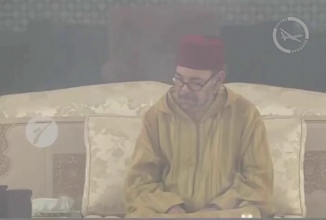Lors d'une cérémonie Mawlid devant le roi Mohammed VI, le ministre marocain des Affaires religieuses Ahmed…