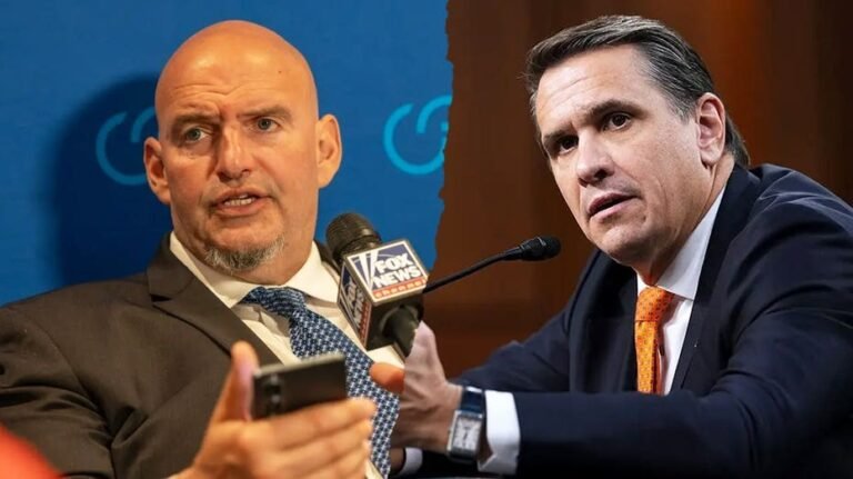 Fetterman répond s'il franchira l'allée pour confirmer le candidat de Trump AG, Todd Blanche