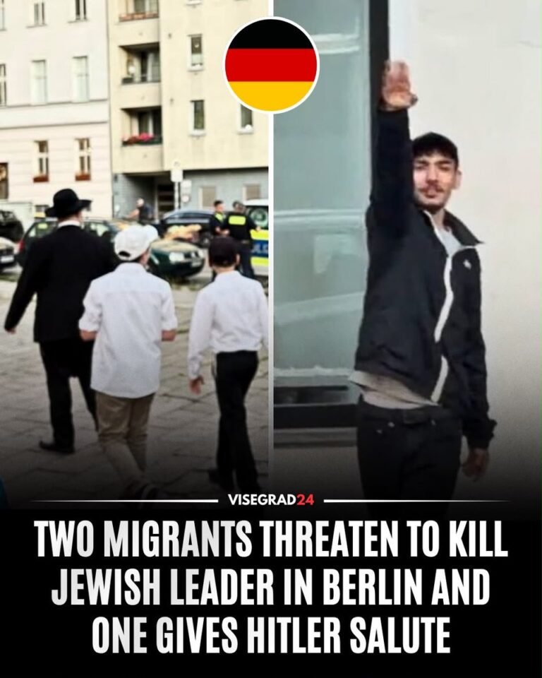 Deux migrants ont menacé de tuer le président d'une communauté juive à Berlin, en Allemagne, alors qu'il…