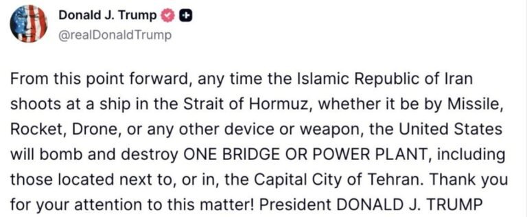 Pour rappel, le président Trump avait fait cette promesse le 22 juillet.