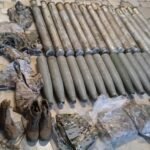 L'armée libanaise a saisi une cache de roquettes Grad de 122 mm importées clandestinement de Syrie.
