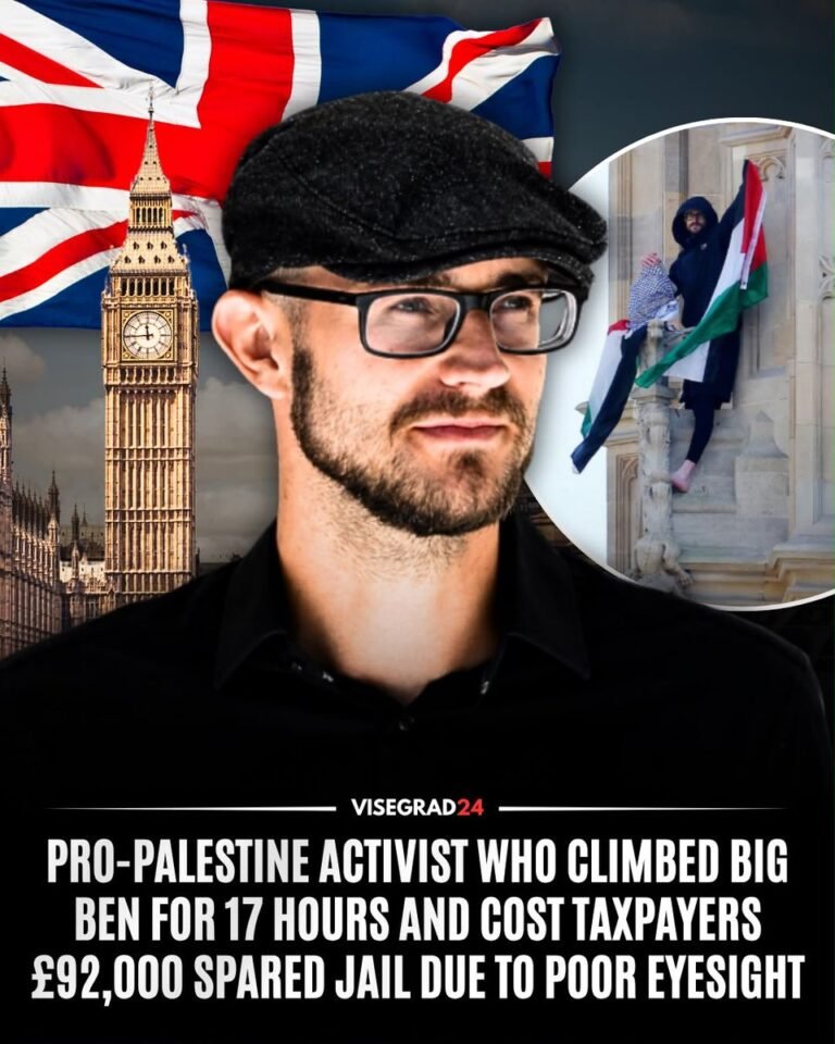 Le juge épargne une peine de prison à un militant anti-israélien britannique pour « mauvaise vue ».