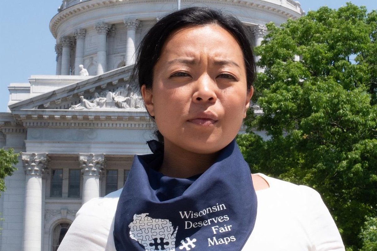 Francesca Hong, candidate au poste de gouverneur du Wisconsin, a déclaré : « Thanksgiving est une période…