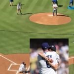 Les enfants de Rob Reiner montent sur le monticule du Dodger Stadium pour honorer leur défunt père.