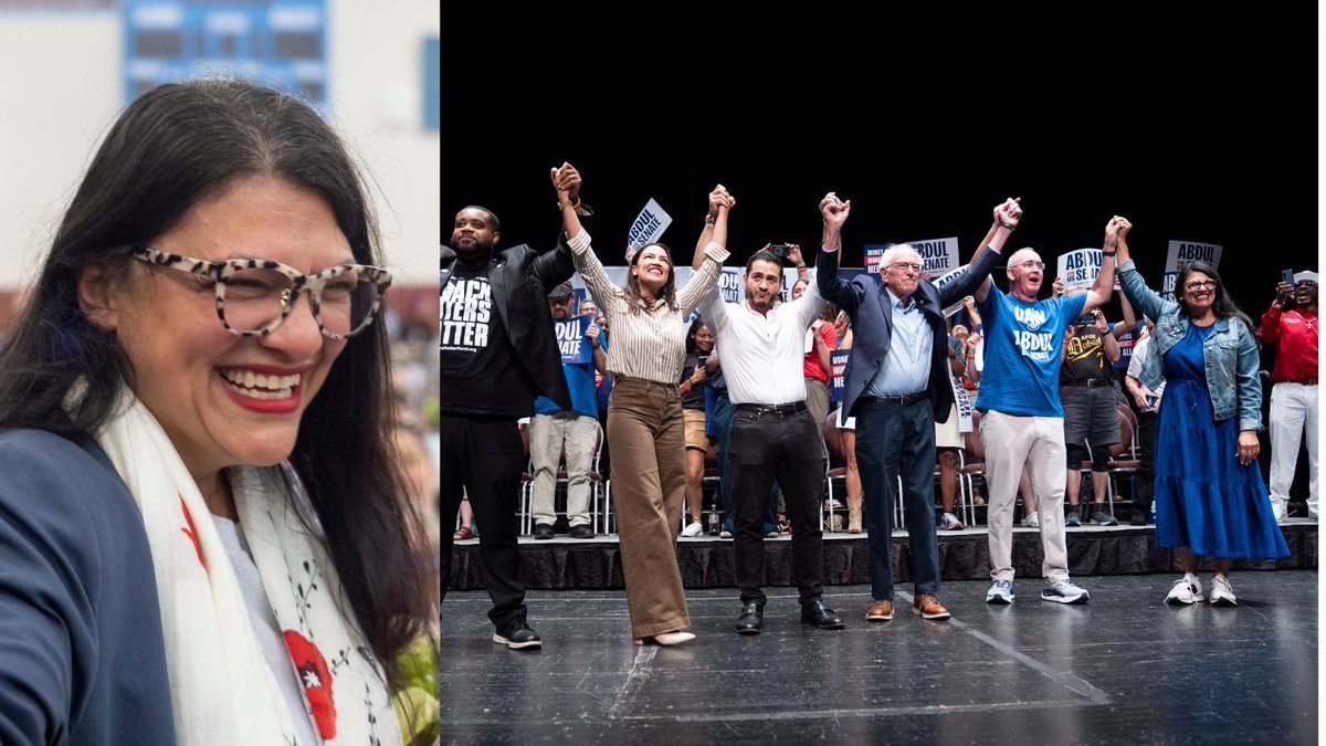 La socialiste Rashida Tlaib remporte la primaire démocrate dans le 12e district du Congrès du Michigan et…