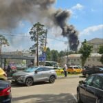 Le principal institut de recherche de Roscosmos est en feu dans la région de Moscou.