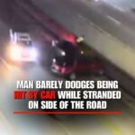 Un terrifiant accident d'autoroute a été filmé lorsqu'une personne a esquivé de peu un véhicule venant en…