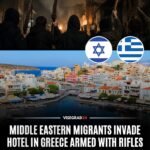 Des touristes israéliens affirment qu'une foule du Moyen-Orient, probablement palestinienne, a pris…