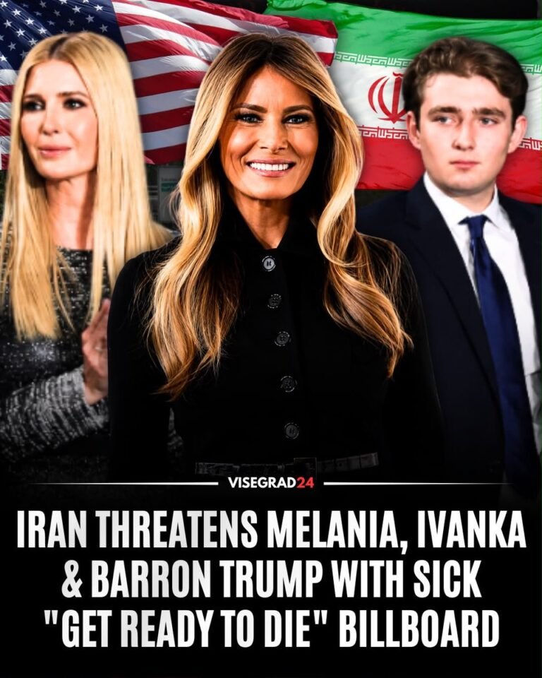 L'Iran a dévoilé un autre panneau d'affichage de propagande représentant la Première dame Melania Trump et…
