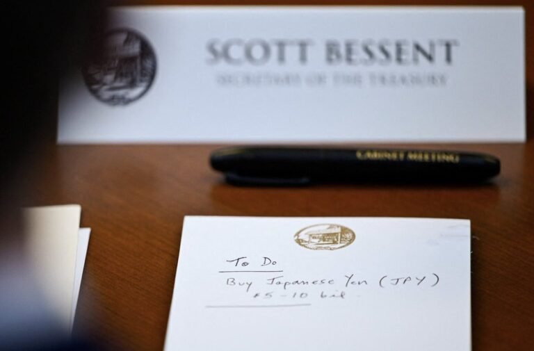 La liste des « choses à faire » du secrétaire américain au Trésor, Scott Bessent, révèle son intention…