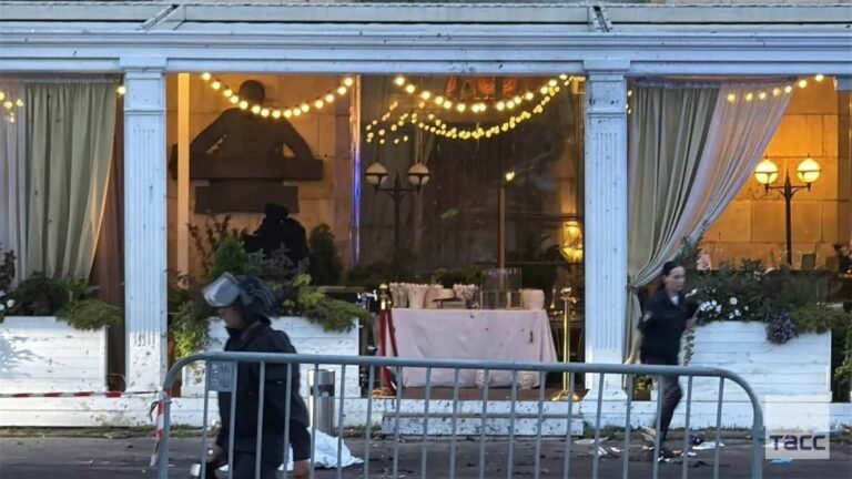 Une explosion a ravagé la devanture d'un restaurant de la région de Moscou alors qu'il organisait ce soir…