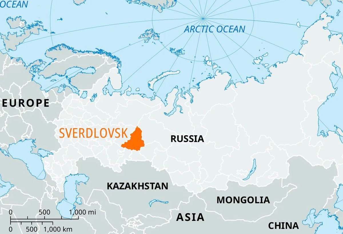 Cinq énormes missiles de croisière ukrainiens FP-5 Flamingo ont atteint la région de Sverdlovsk, au centre…