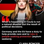 Le parti d'extrême gauche allemand Die Linke appelle l'Allemagne à accueillir les demandeurs d'asile de…