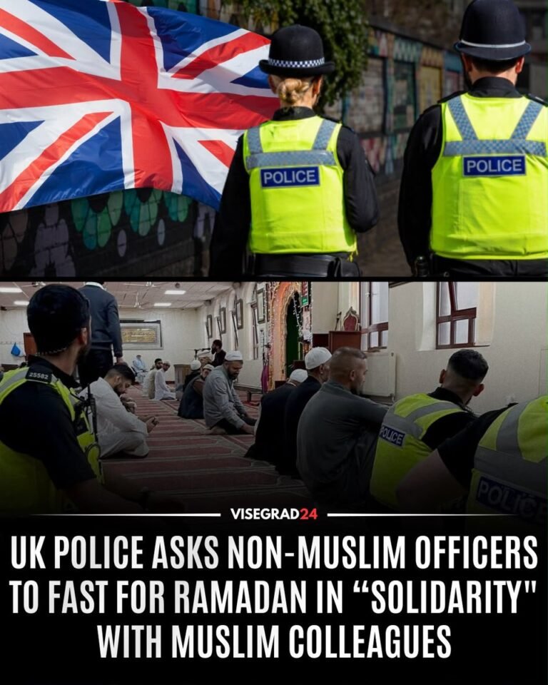 La police britannique des West Midlands a appelé les agents et le personnel non musulmans à jeûner pendant…