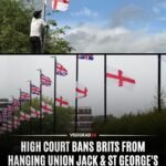 La Haute Cour du Royaume-Uni a interdit aux Britanniques de l'Oxfordshire d'attacher des drapeaux de…