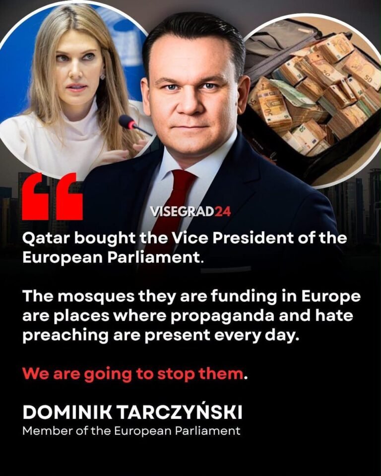 "Le Qatar a acheté le vice-président du Parlement européen..." "Nous savons que les mosquées qu'ils…