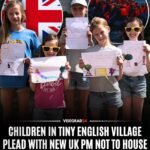 Des enfants de Piddington, dans l'Oxfordshire, au Royaume-Uni, ont envoyé des lettres au Premier ministre…