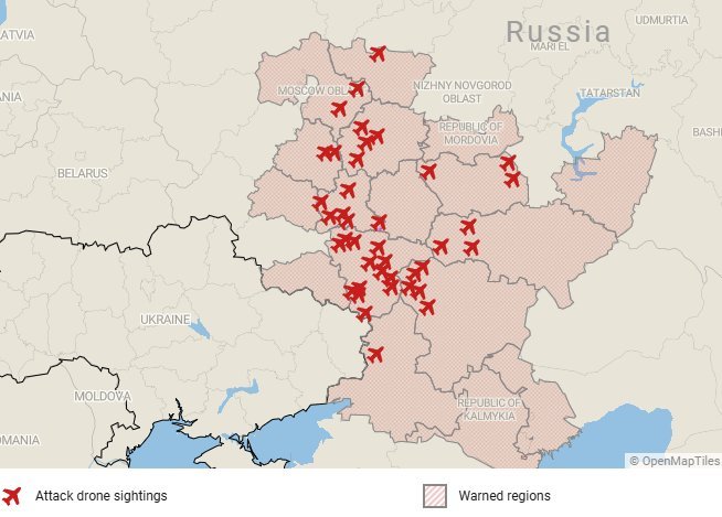 Les forces ukrainiennes organisent ce soir un autre raid nocturne majeur de drones en Russie, avec des…