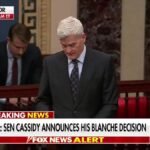 Le sénateur Bill Cassidy annonce qu'il votera pour confirmer Todd Blanche au poste de procureur général,…