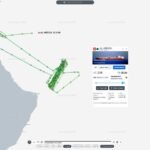 Le transporteur de gaz naturel liquéfié (GNL) Al Areesh, battant pavillon des Bahamas et appartenant au…
