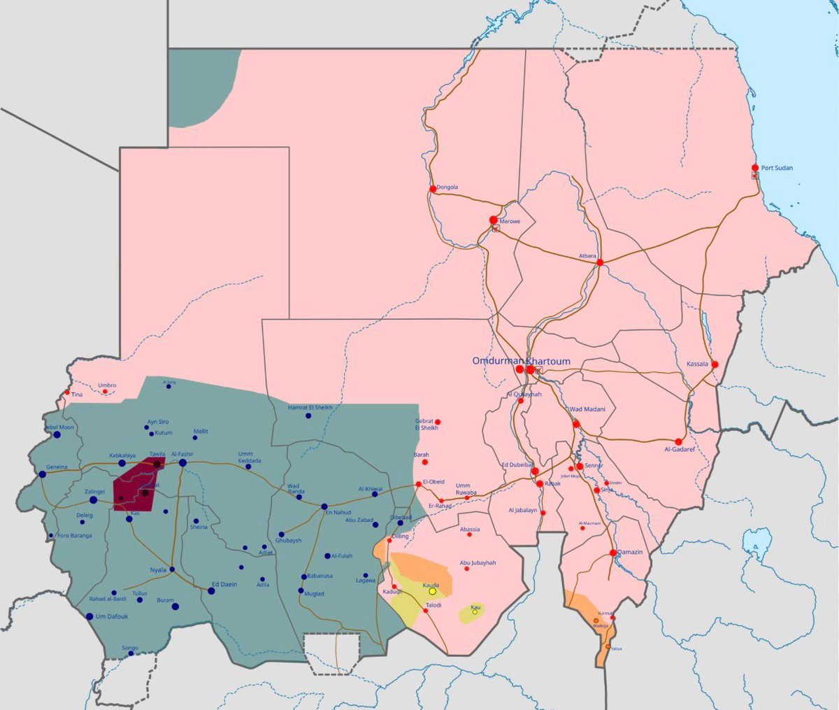 Plus de 10 pays sont désormais impliqués dans la guerre civile soudanaise, qui fait rage depuis 2023.