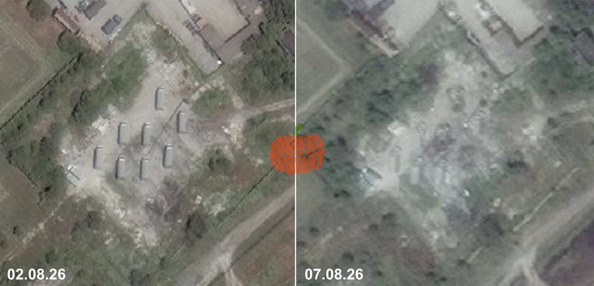 Selon les données et les images satellite collectées par « Dnipro Osint » sur Telegram, un système de…