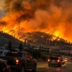 Les incendies de forêt continuent de faire rage dans l’ouest des États-Unis et au Canada alors que des dizaines de milliers de personnes sont évacuées