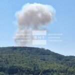 🇧🇬 Une puissante explosion suivie d'un incendie a détruit un entrepôt de munitions à l'usine militaire…