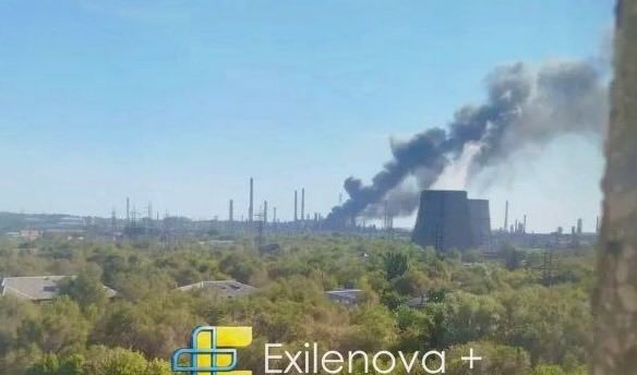La raffinerie russe d’Orsk est en feu ce matin après une frappe réussie de drone ukrainien.