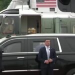 MAINTENANT : Le président Trump est en route pour les premiers @Freedom250 Patriot Games, à bord de Marine…
