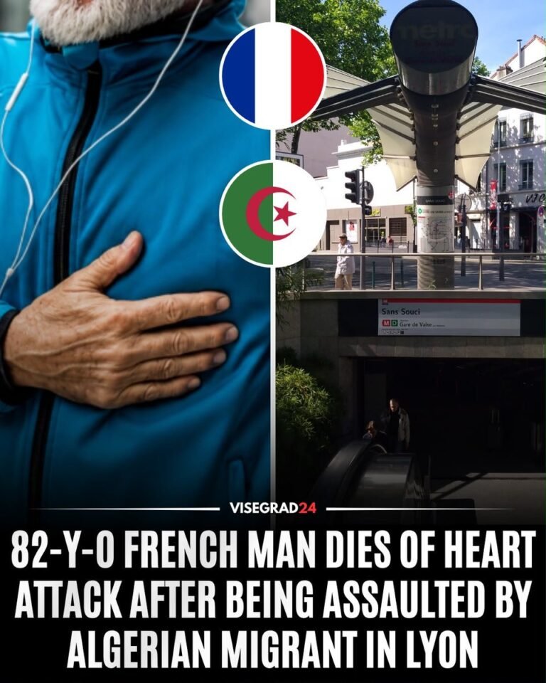 Un Français de 82 ans est décédé d'une crise cardiaque après avoir été attaqué par un migrant algérien de…
