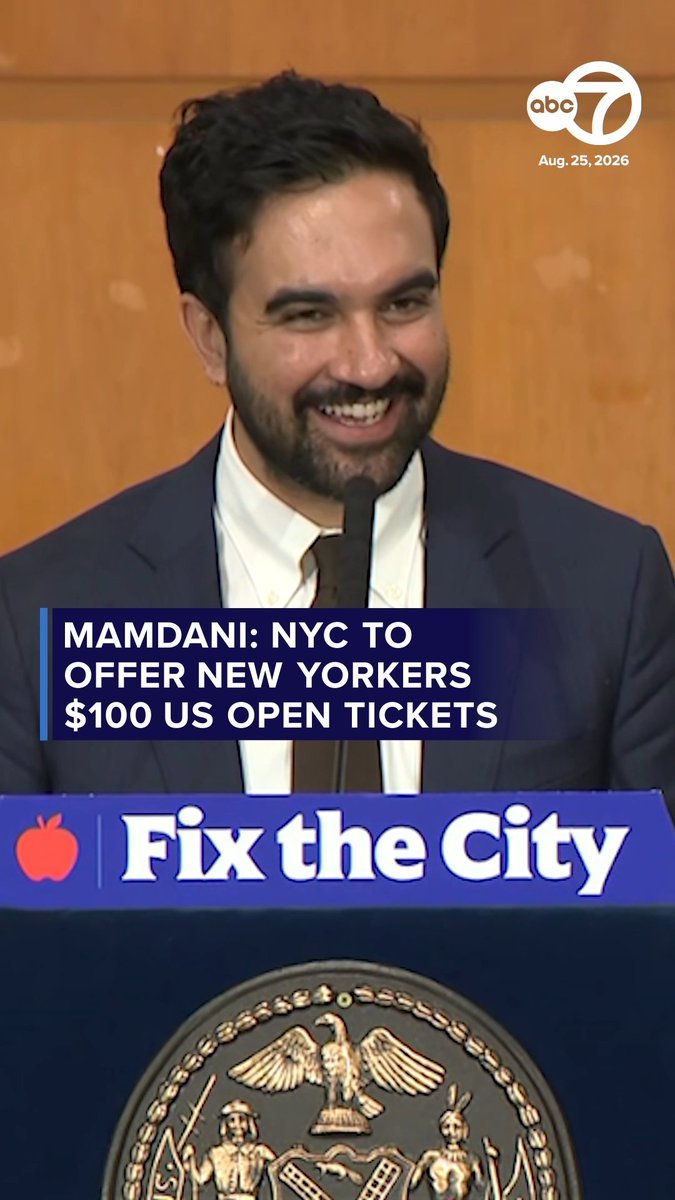 Le maire Zohran Mamdani a annoncé mardi que la ville de New York mettra 1 000 billets US Open à la…