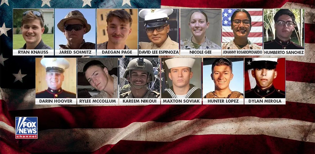Cinq ans plus tard, l'Amérique se souvient des 13 militaires américains tués dans l'attaque terroriste…
