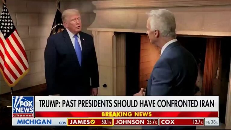 Le président américain Donald Trump à propos de l'Iran : "S'ils reculent à nouveau, ils seront très…