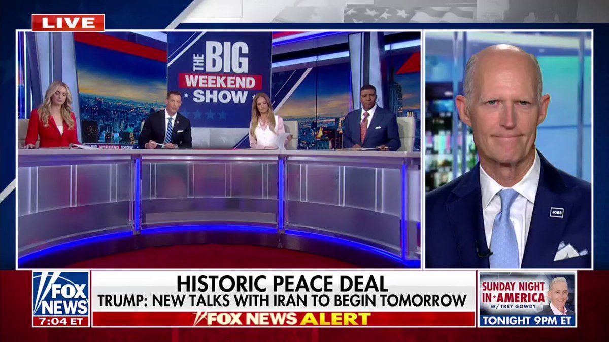 .@SenRickScott dit qu'il ne s'attend pas à ce que de nouvelles négociations avec l'Iran aboutissent.