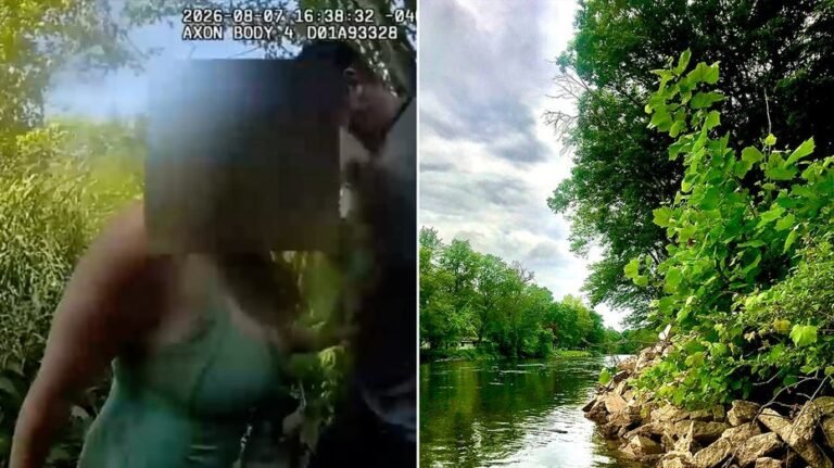 Les sauveteurs du Michigan retrouvent une famille bloquée pendant 3 jours après un voyage en tube dans une vidéo dramatique